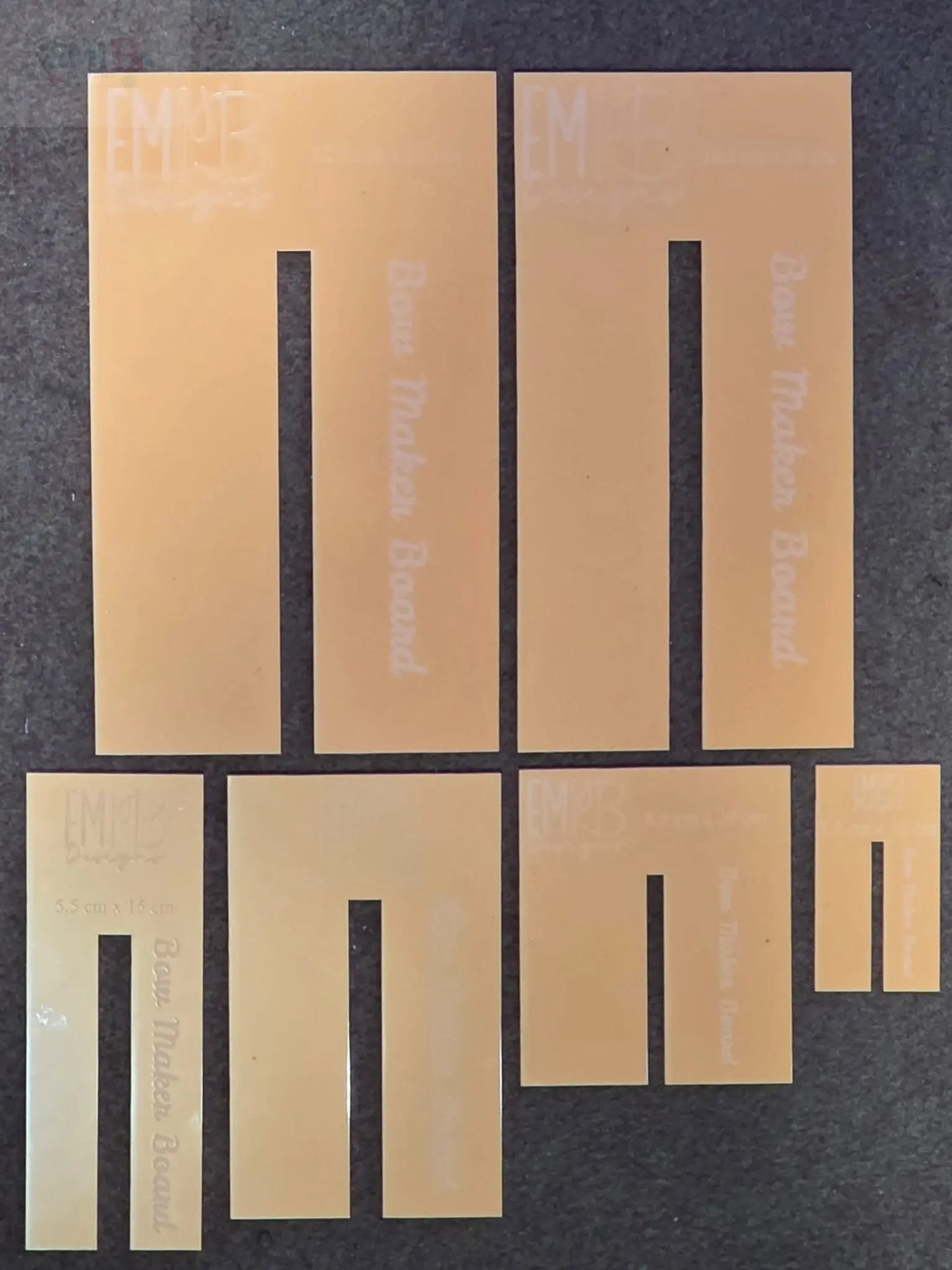 Acrylic Bow Making Boards – Bow Maker Templates for Perfect Bows EmibDesign