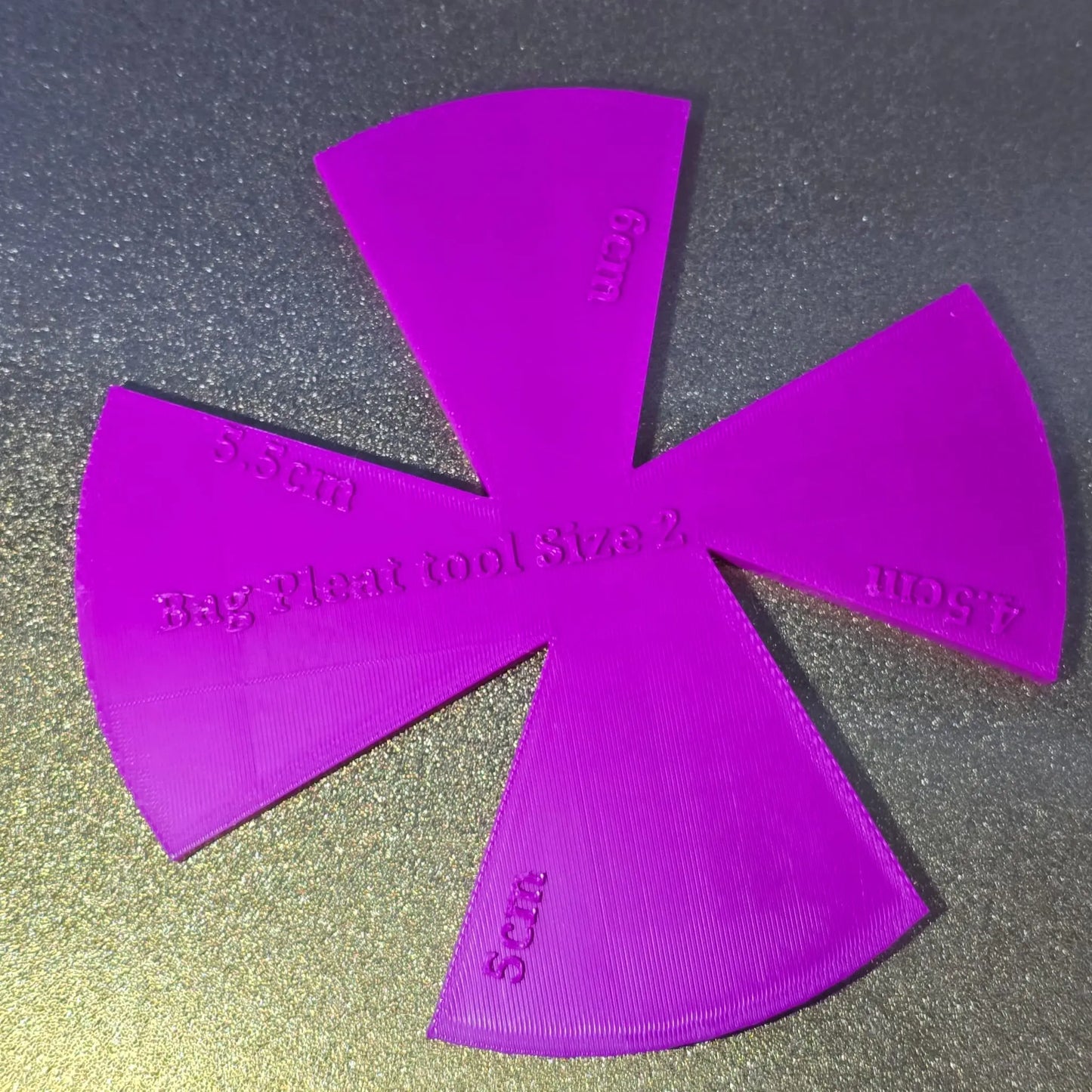 Pleat Bag Too Size 2 Bag Making Tool Bag Making Ruler pleat Bag Tool Sewing Ruler EmibDesign