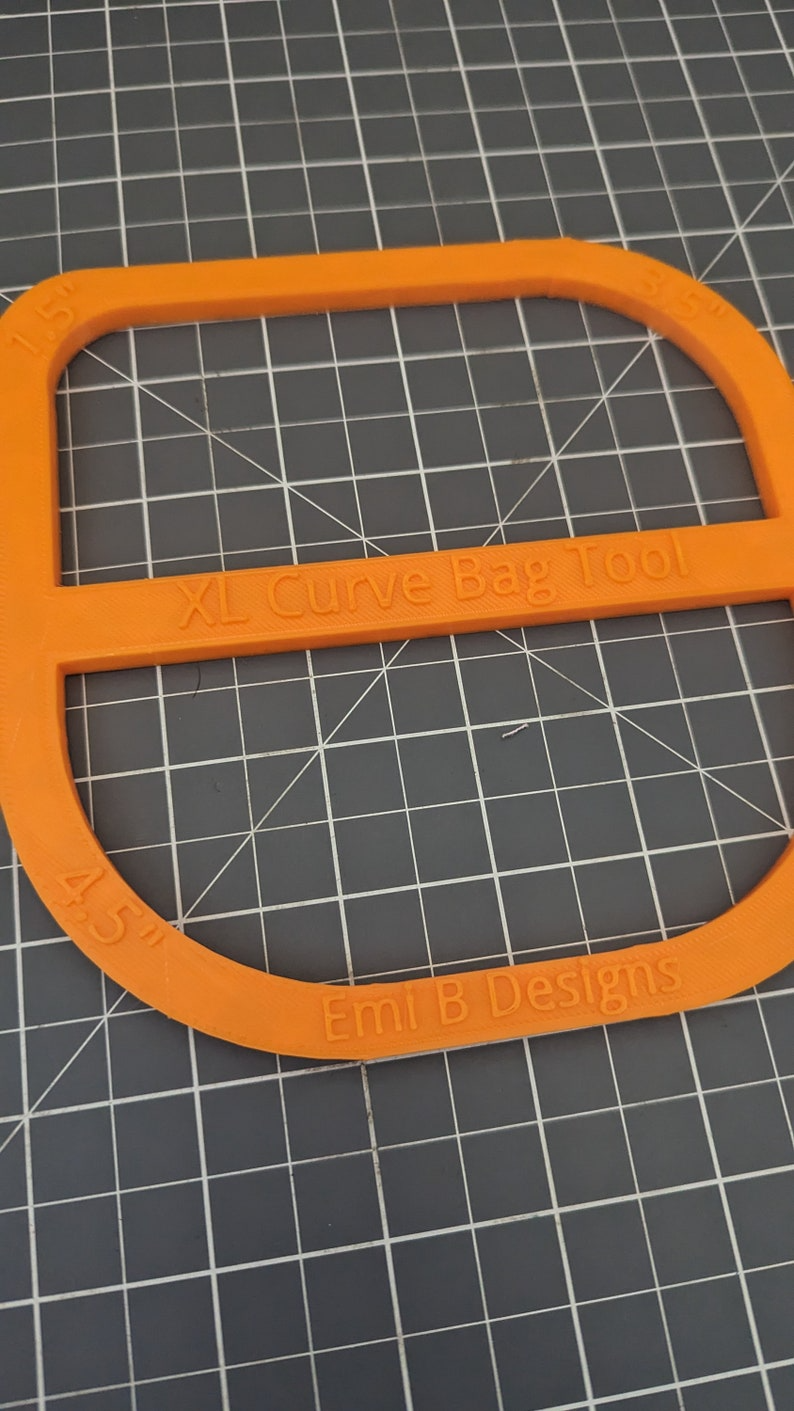 XL Curved Corner Tool Curved Bag ruler Curved corner Tool Bag Making Ruler Bag Making Tool Make curved in your Sewing Projects