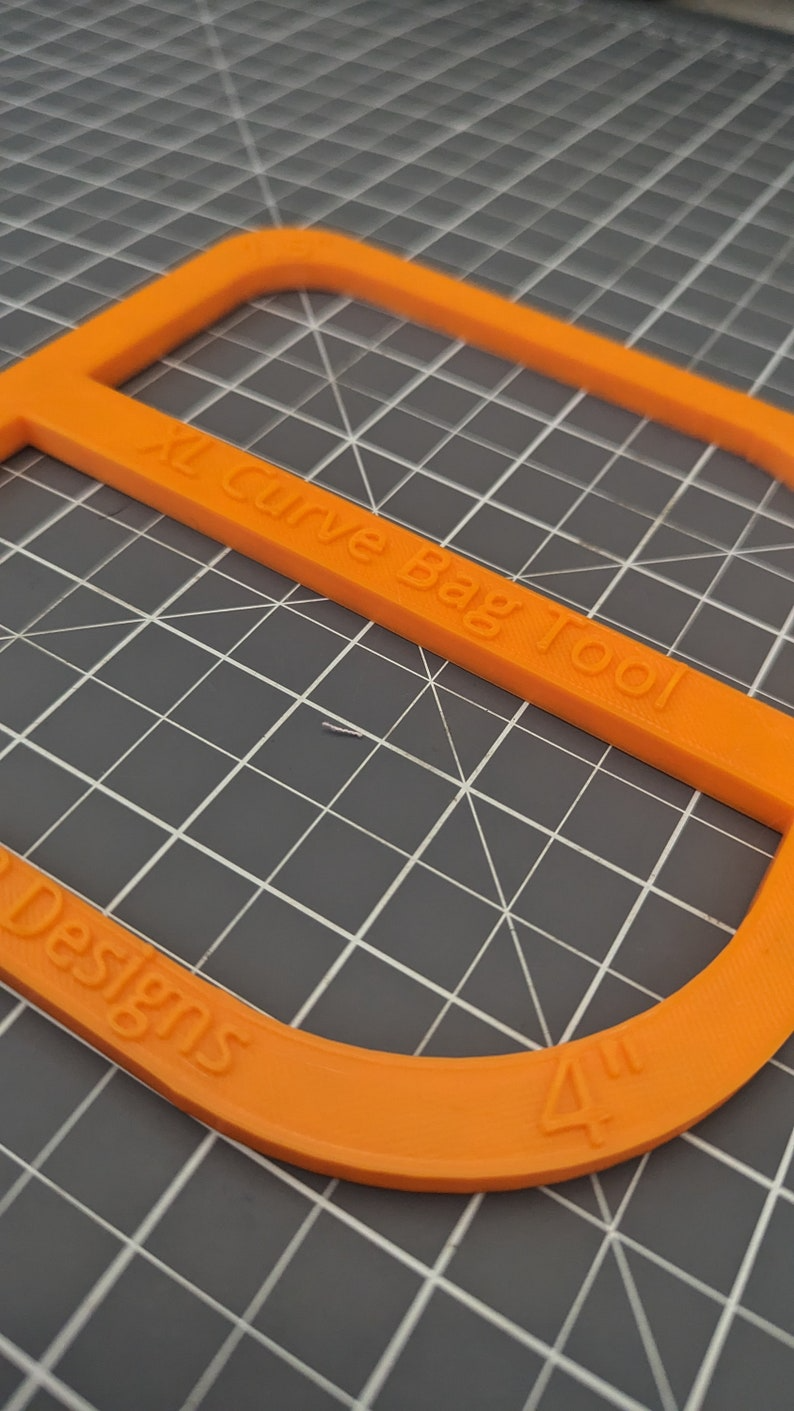 XL Curved Corner Tool Curved Bag ruler Curved corner Tool Bag Making Ruler Bag Making Tool Make curved in your Sewing Projects