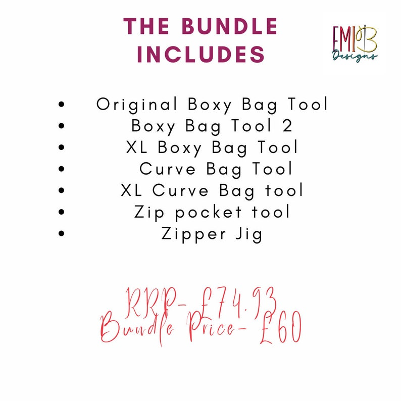 Sewing Tools Mega Bundle Sewing tools for Beginners Sewing rulers Bag Making tools Sewing for Beginners