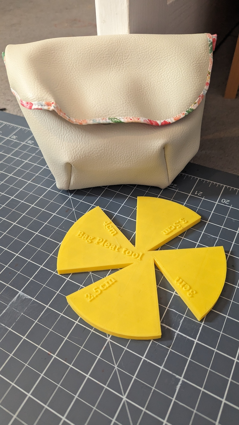 Pleat Bag Tool Bag Making Tool Bag Making Ruler Clutch Bag Tool Sewing Ruler