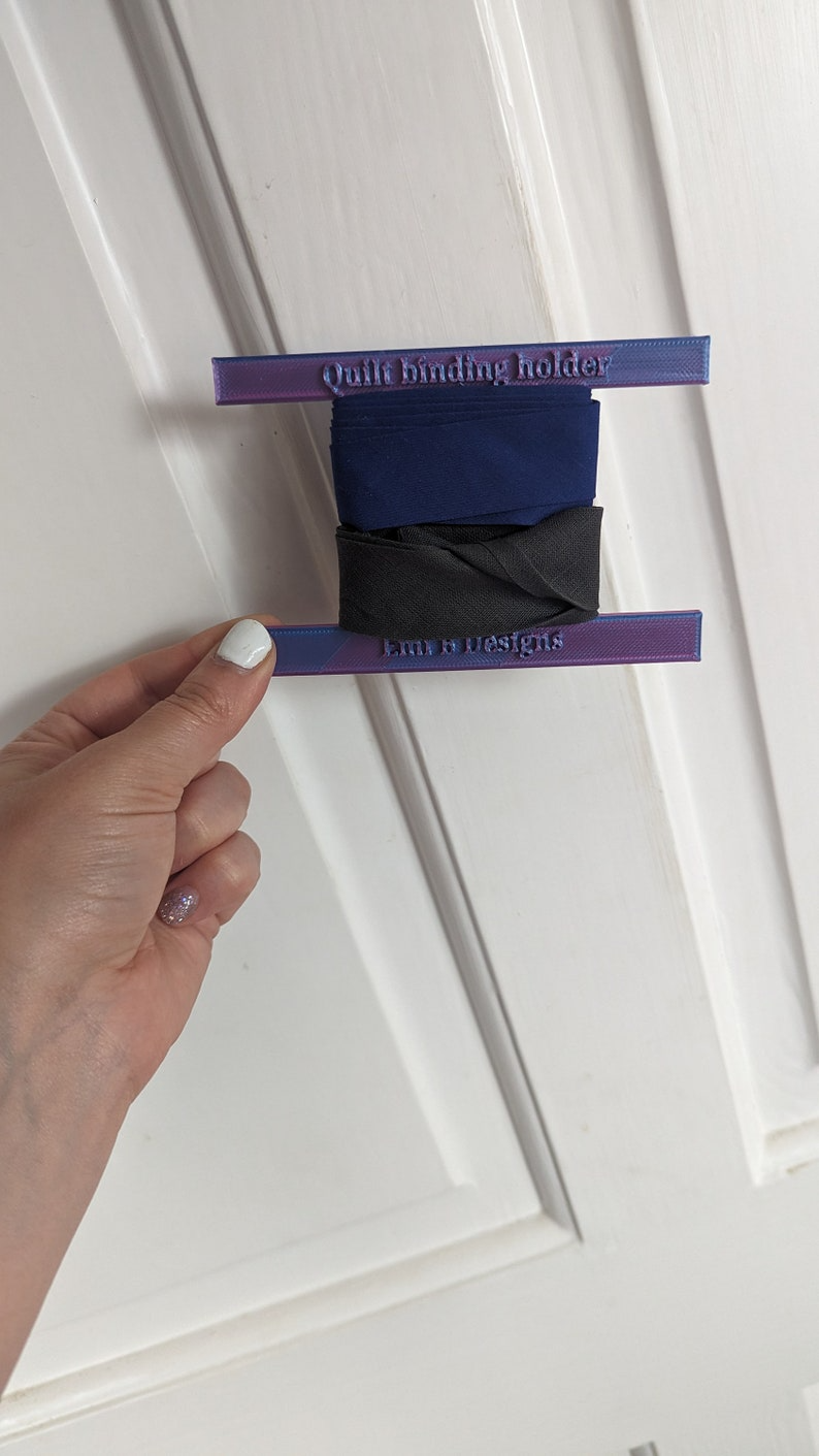 Quilt Binding Holder Quilt Binding Organiser Organise your binding. Bias Binding holder/Organiser