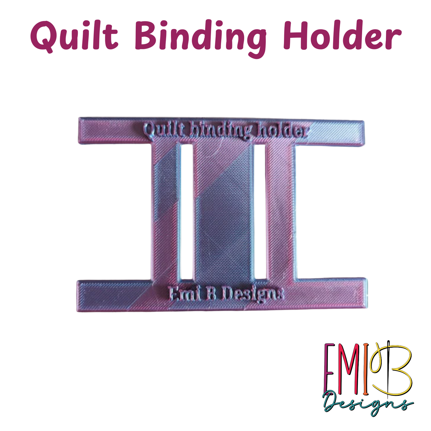 Quilt Binding Holder Quilt Binding Organiser Organise your binding. Bias Binding holder/Organiser