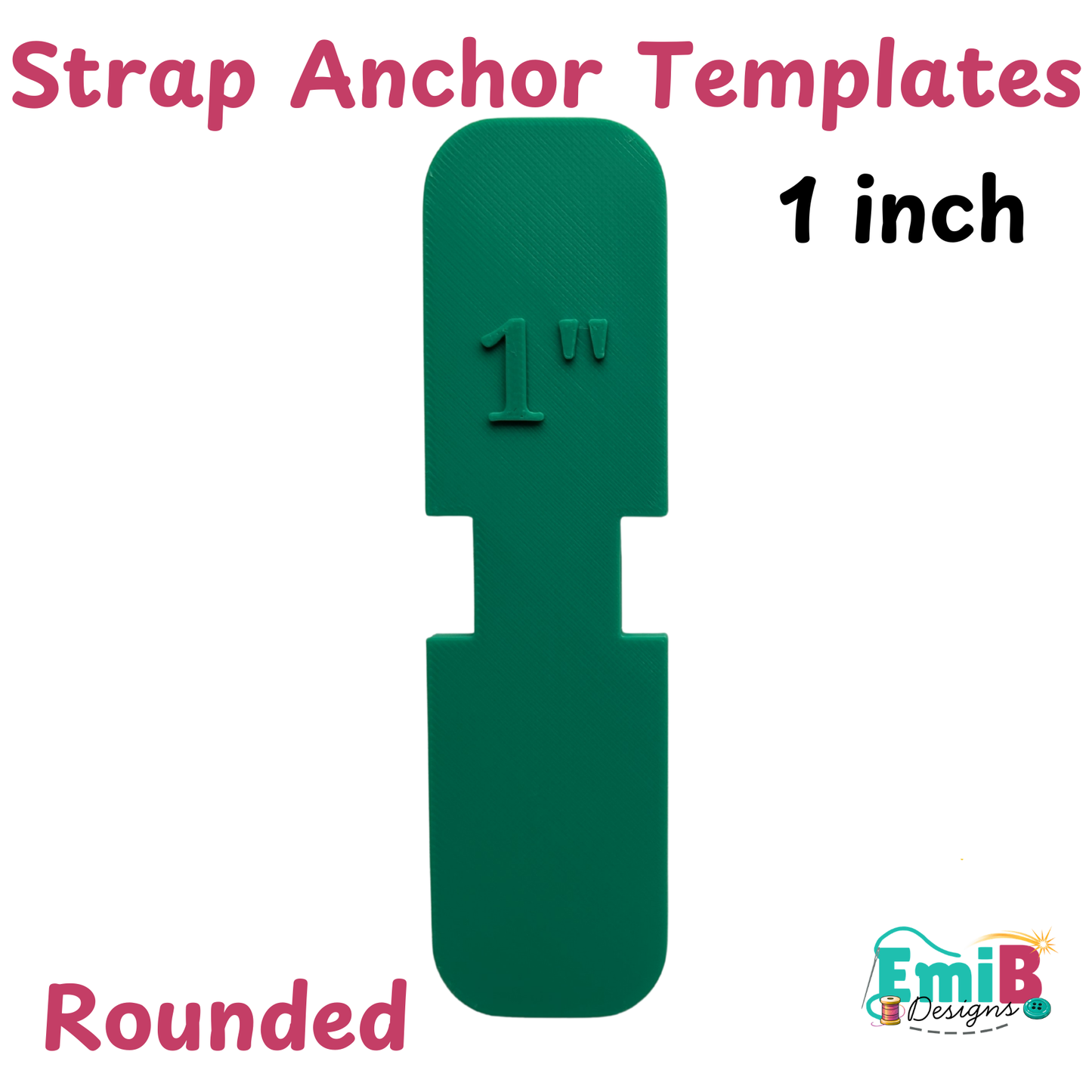 Strap Anchor Templates- Various Shapes