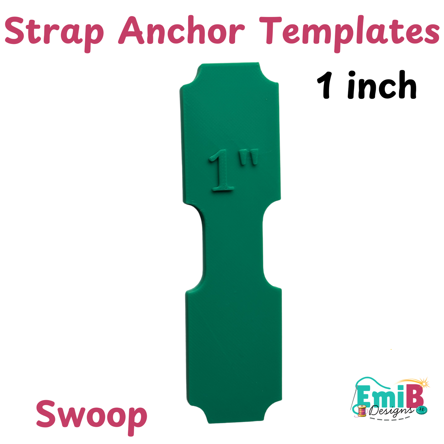 Strap Anchor Templates- Various Shapes