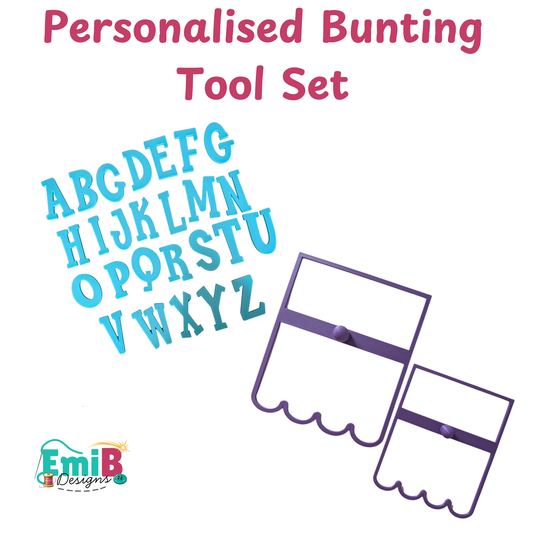 Make your own Personalised Bunting Tool Set
