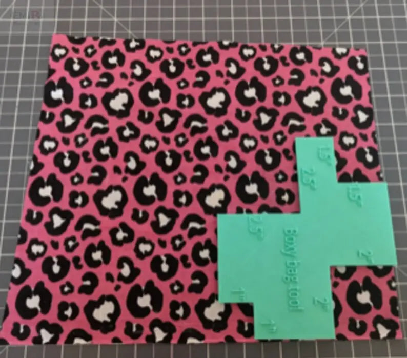 Boxy Bag tool Set Boxy bag tool and XL Boxy Bag Tool Includes both Bag Making Rulers EmibDesign