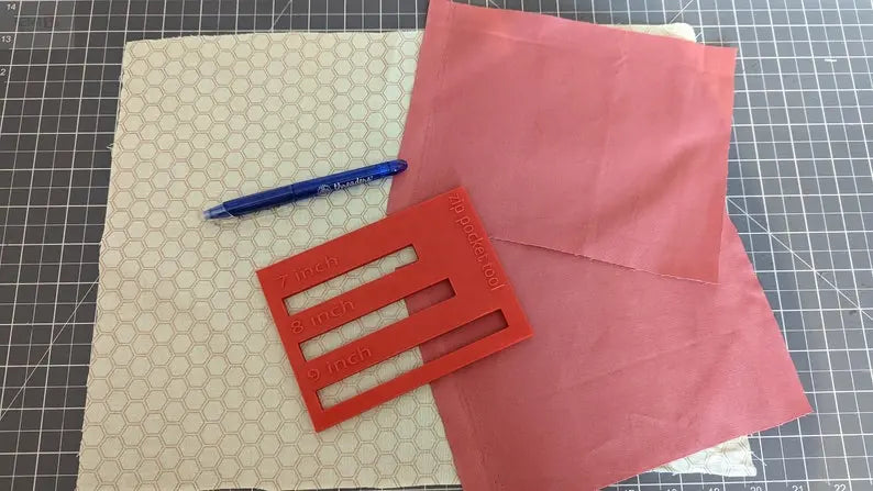 Zip Pocket Tool Make your own Zip Pockets How to sew a zip pocket Zip tool Zip pocket Ruler EmibDesign