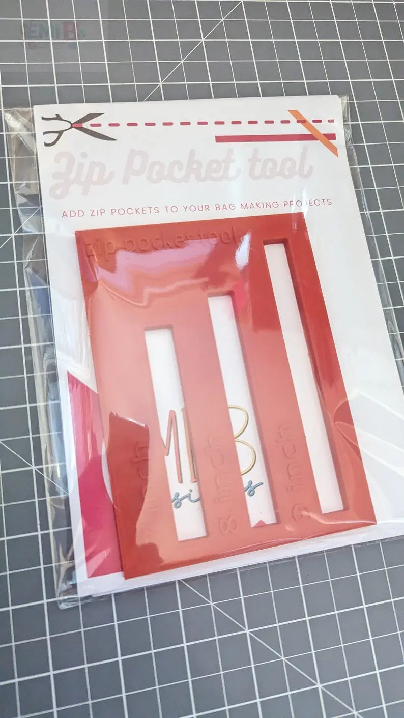 Beginners Bag Making Starter Set Bag Making Tools for Beginners Boxy Bag Tool Zip Pocket Tool Curve Bag Tool EmibDesign