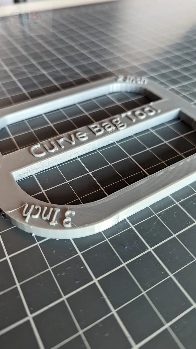 Curved Corner Tool Curved Bag ruler Curved corner Tool Bag Making Ruler Bag Making Tool EmibDesign