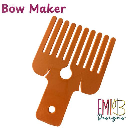Bow Maker- Make your own Bow's in a variety of sizes- Sewing and Craft Embellishment EmibDesign