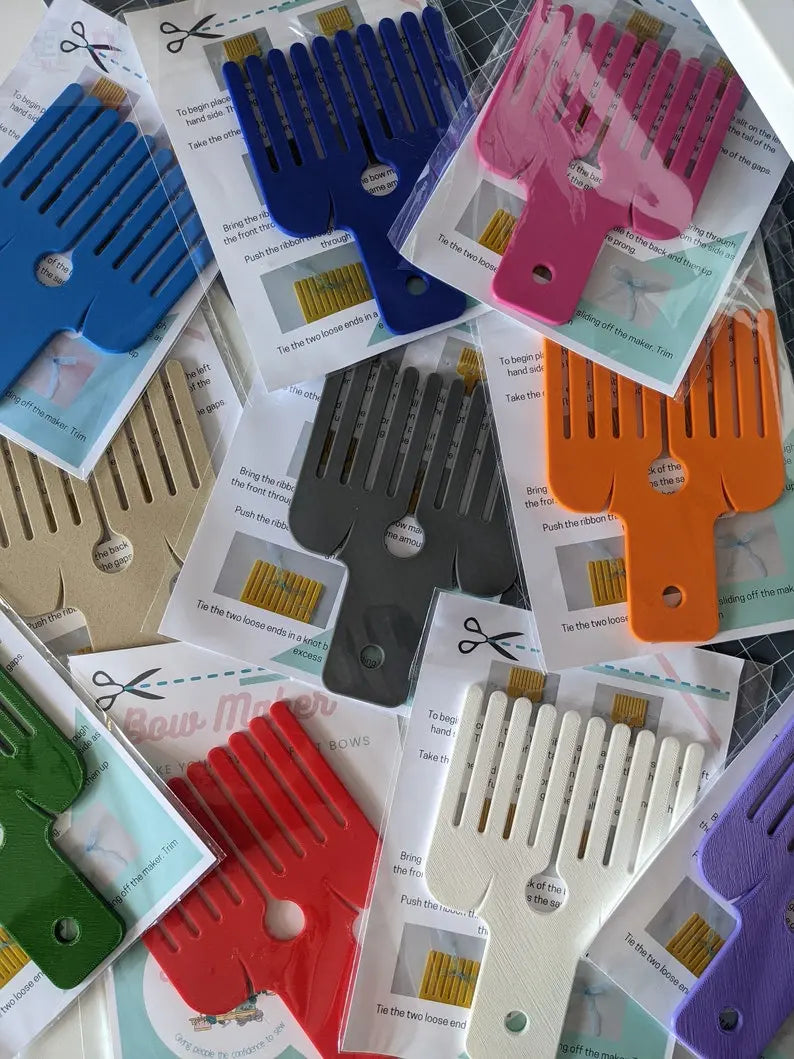 Bow Maker- Make your own Bow's in a variety of sizes- Sewing and Craft Embellishment EmibDesign