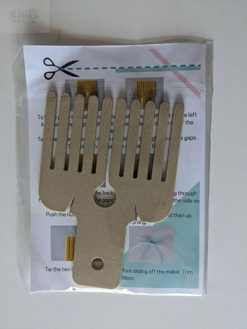 Bow Maker- Make your own Bow's in a variety of sizes- Sewing and Craft Embellishment EmibDesign