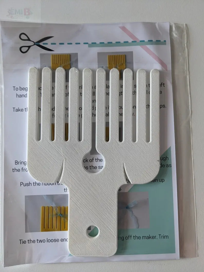 Bow Maker- Make your own Bow's in a variety of sizes- Sewing and Craft Embellishment EmibDesign