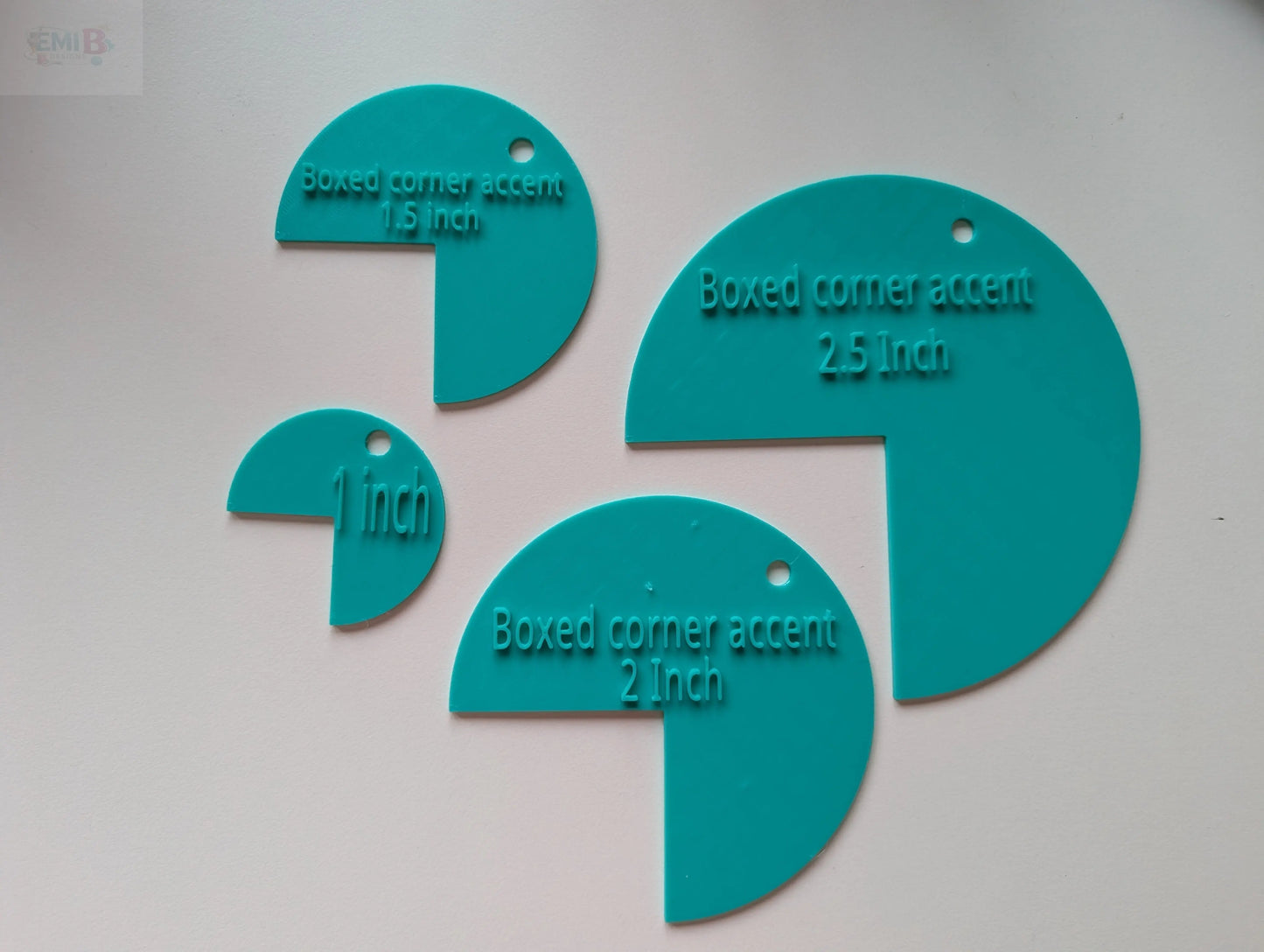 Boxed corner accent tool- Round EmibDesign