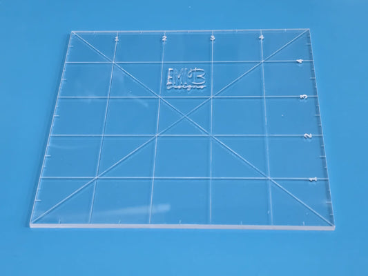 5 inch Square Acrylic Sewing Ruler