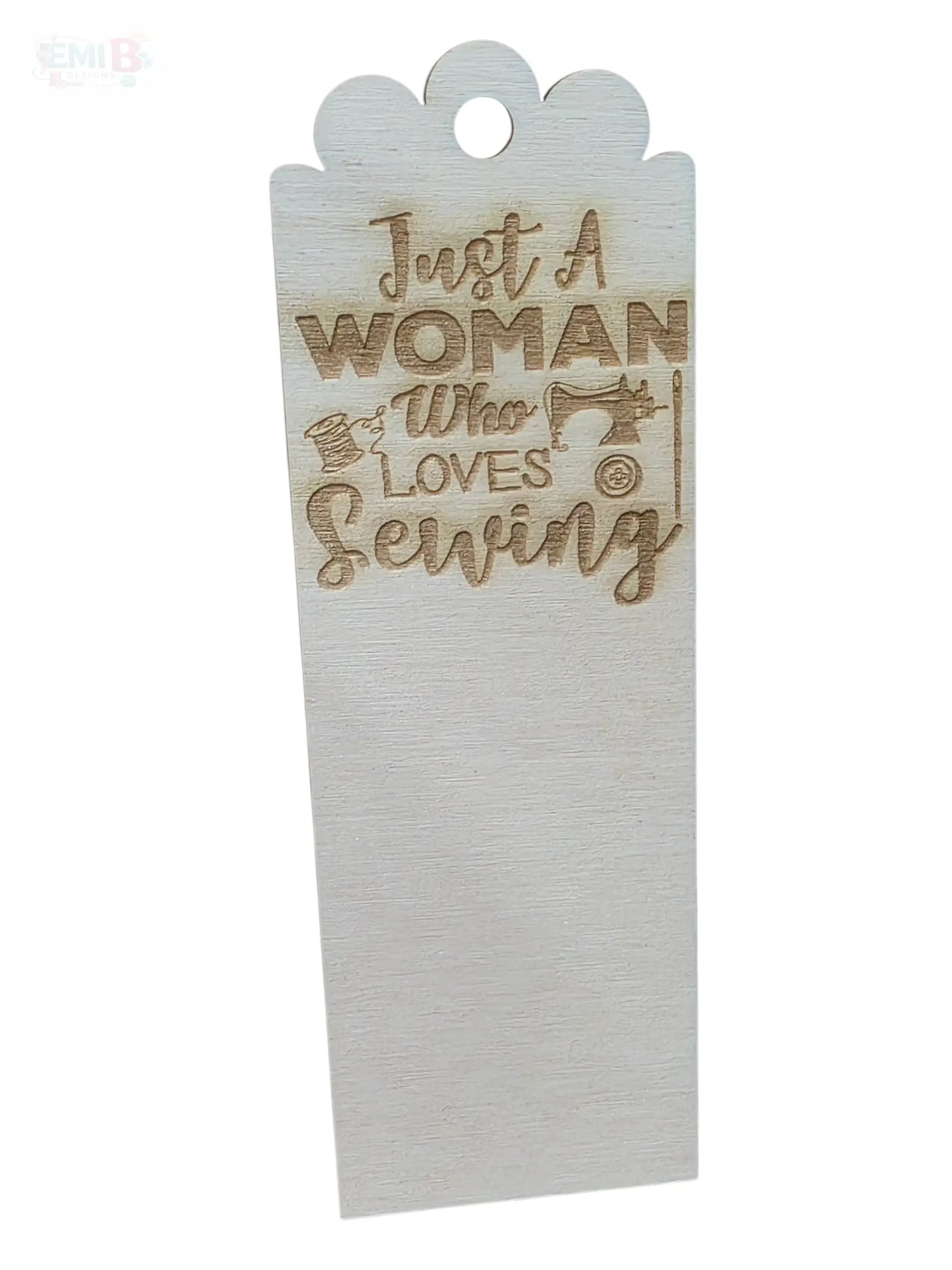 Wooden Sewing Bookmark Laser Engraved Gift for Seamstress Quilter Tailor Family Forge Co.