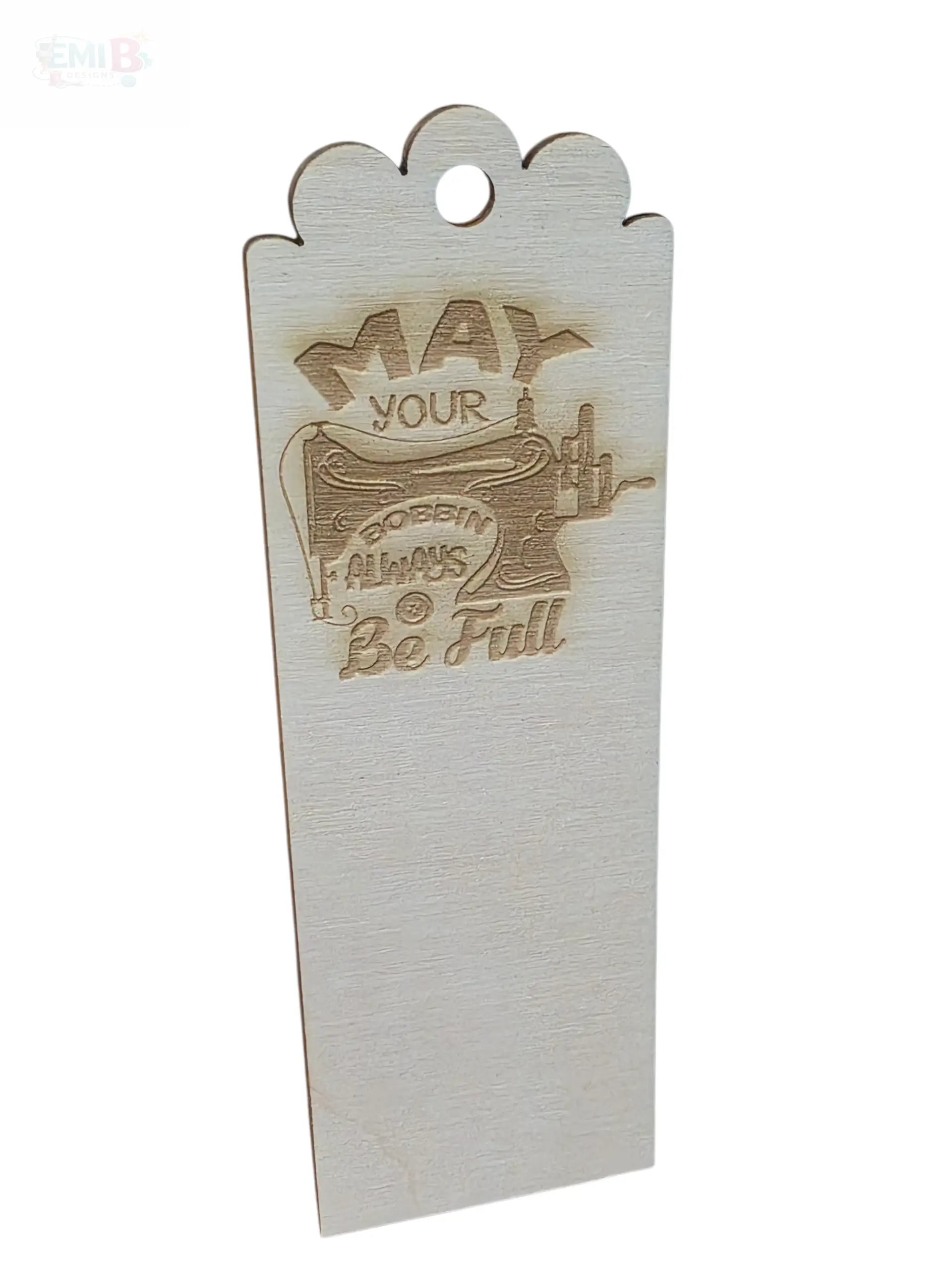 Wooden Sewing Bookmark Laser Engraved Gift for Seamstress Quilter Tailor Family Forge Co.