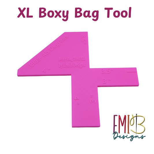 XL Boxy Bag Tool Bag Making Tool Bag Making Ruler XL Bags