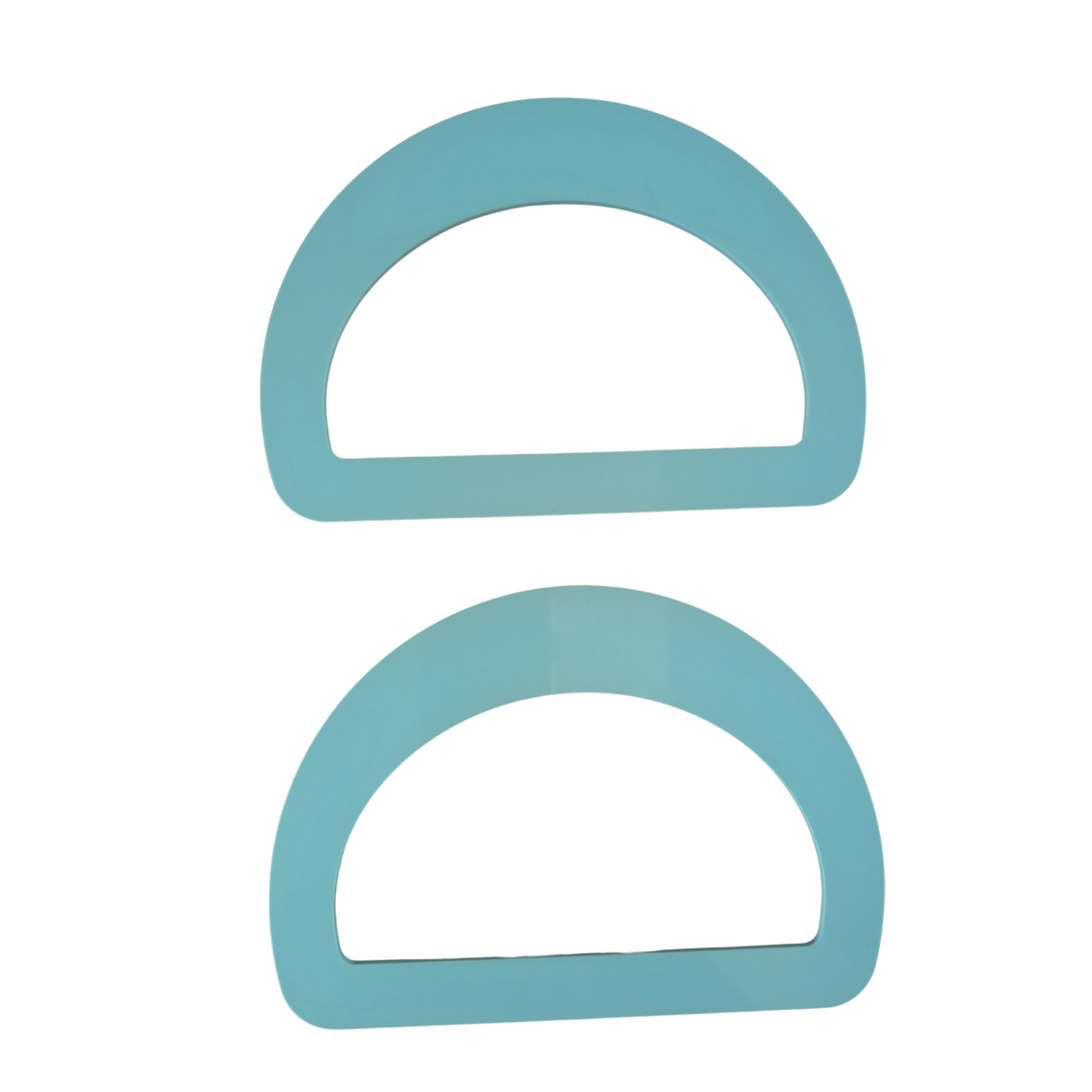Acrylic Bag Handle Pair- Round