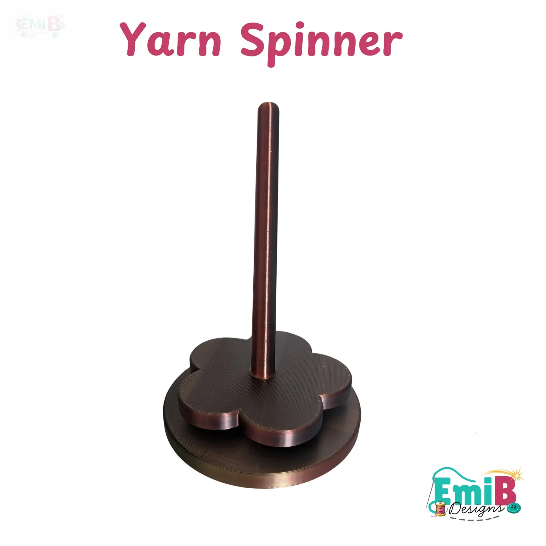 Yarn Spinner for Knitters & Crocheters – Smooth Yarn Control Emi B Designs