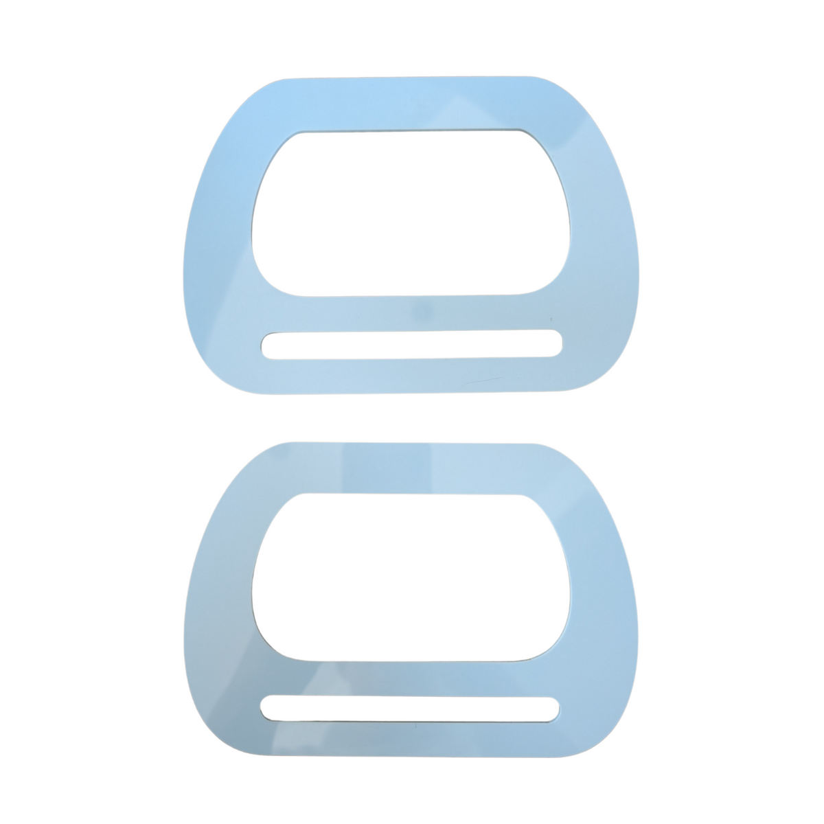 Acrylic Bag Handle Pair- LetterBox